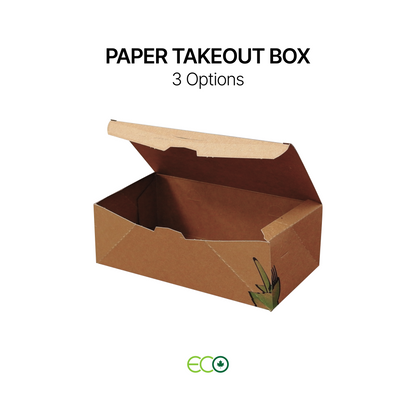 Paper Takeout Box (S / M / L)