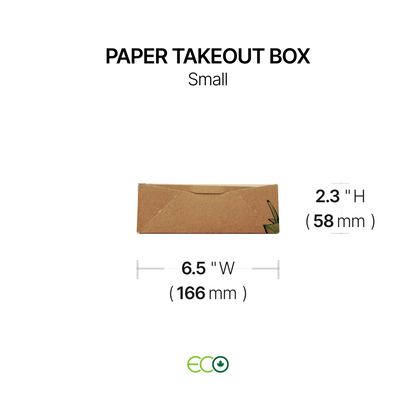 Paper Takeout Box (S / M / L)