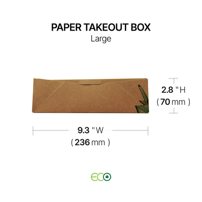 Paper Takeout Box (S / M / L)