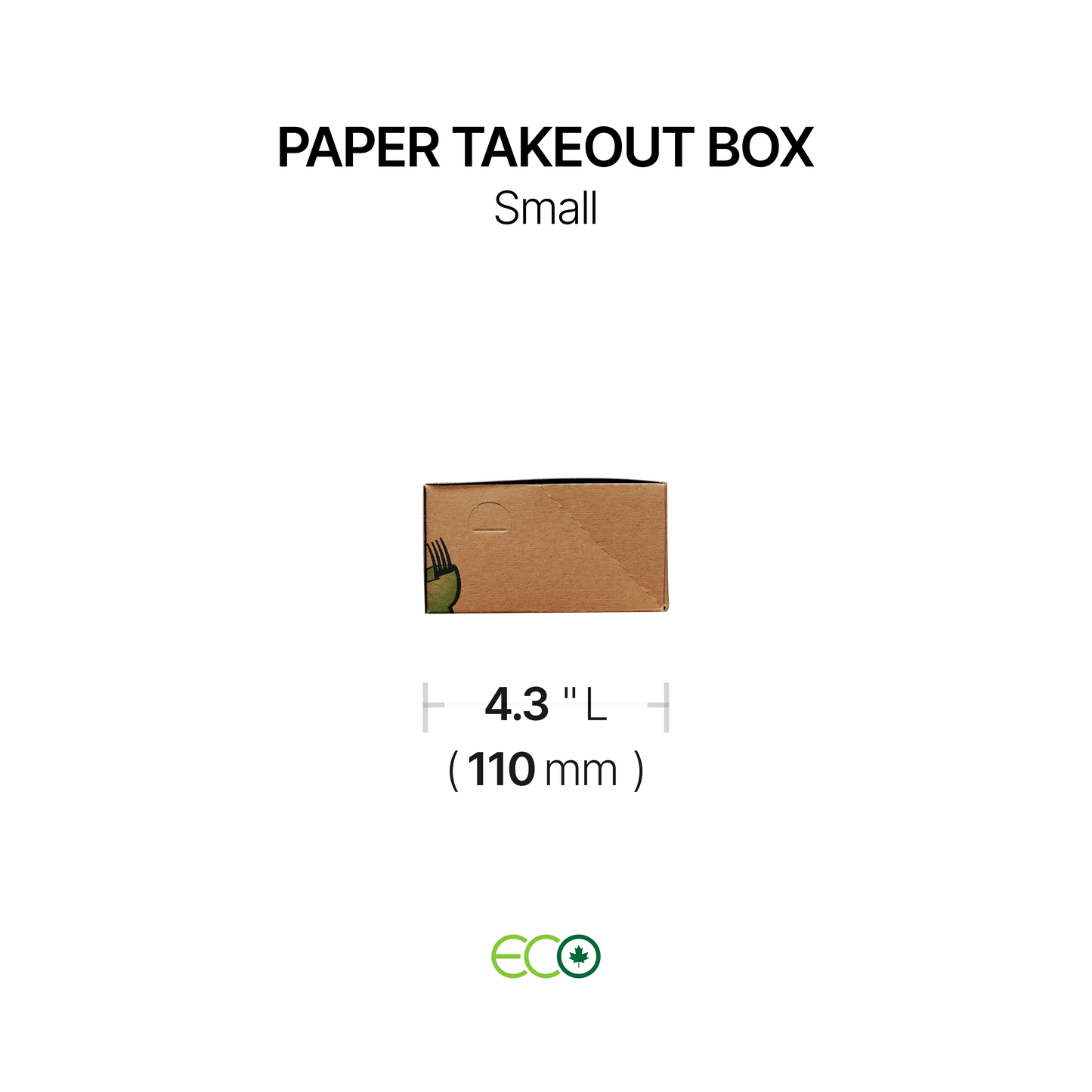 Paper Takeout Box (S / M / L)