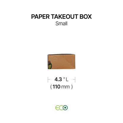 Paper Takeout Box (S / M / L)