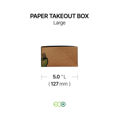 Paper Takeout Box (S / M / L)