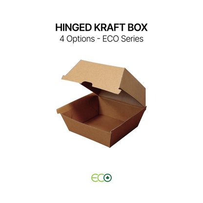 ECO Hinged Kraft Box (4 Sizes)