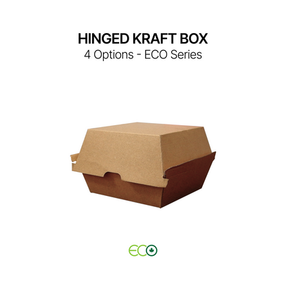 ECO Hinged Kraft Box (4 Sizes)