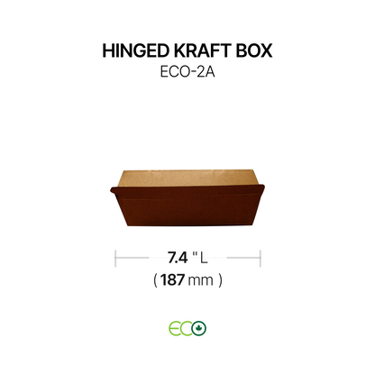 ECO Hinged Kraft Box (4 Sizes)