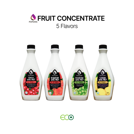 Fruit Concentrate with Pulp (5 Flavors)