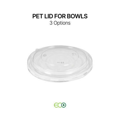 PET Lid for Bowls (5.9" / 6.5" / 7.3")