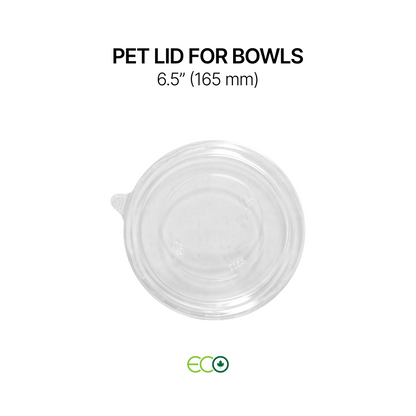 PET Lid for Bowls (5.9" / 6.5" / 7.3")
