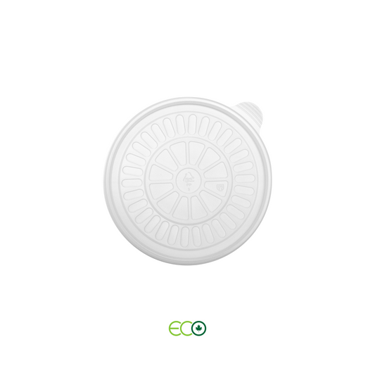 Flat PP Lid for 8.9" Deep Bowls