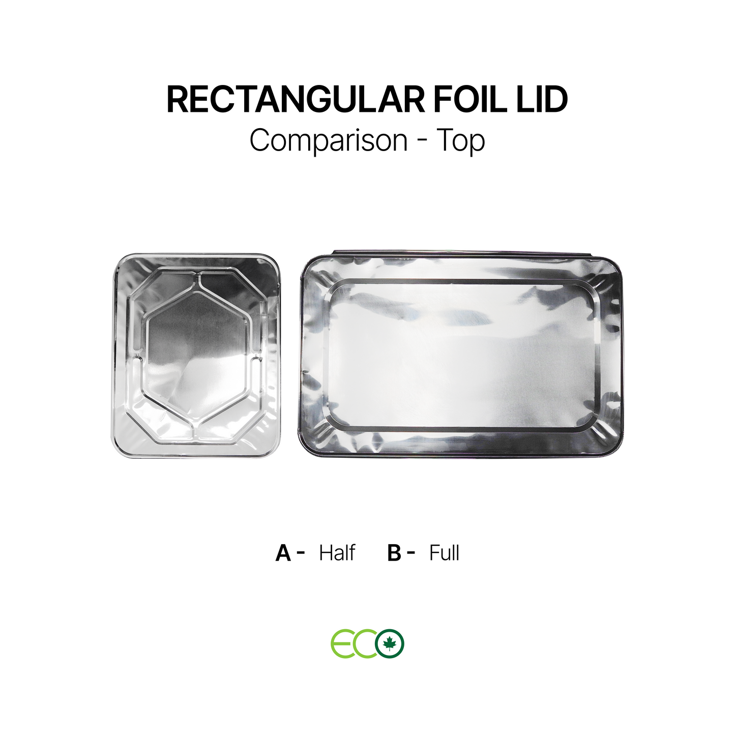 Foil Lid for Steam Table Pans (Half / Full)
