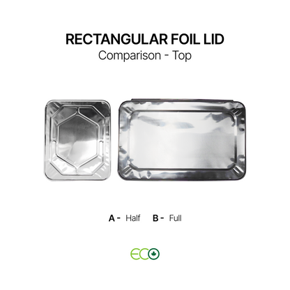Foil Lid for Steam Table Pans (Half / Full)