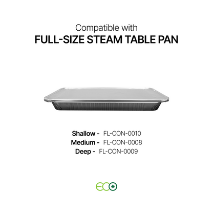 Foil Lid for Steam Table Pans (Half / Full)