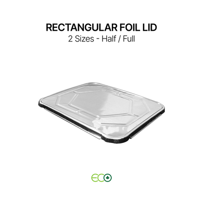 Foil Lid for Steam Table Pans (Half / Full)