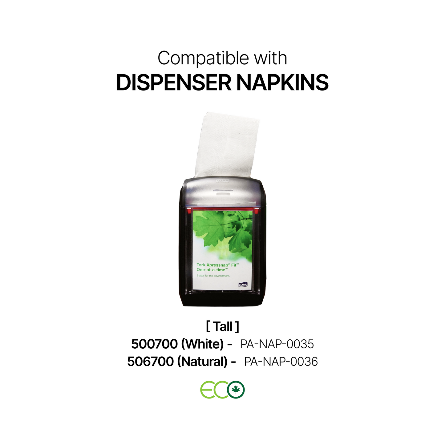 Tabletop Napkin Dispenser (Wide / Tall)