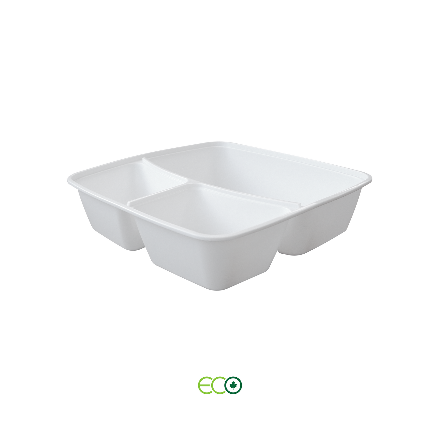 3-Comp PP Container with Lid