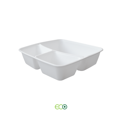 3-Comp PP Container with Lid