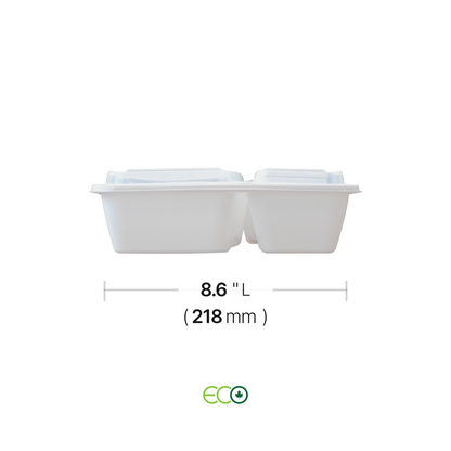 3-Comp PP Container with Lid