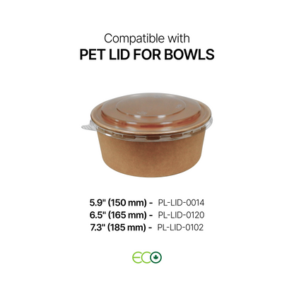 Round Kraft Bowl (4 Sizes)