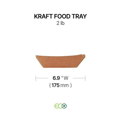 종이 식품 트레이(1파운드/2파운드/3파운드/5파운드)