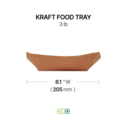 종이 식품 트레이(1파운드/2파운드/3파운드/5파운드)