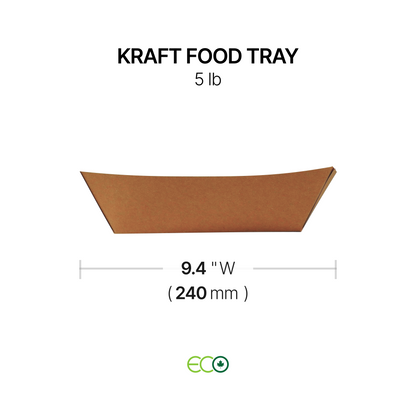 종이 식품 트레이(1파운드/2파운드/3파운드/5파운드)