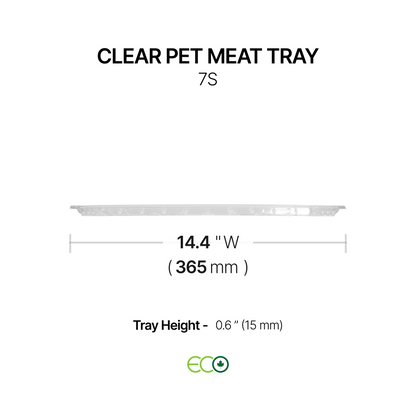 Clear PET Meat Tray (5 Sizes)