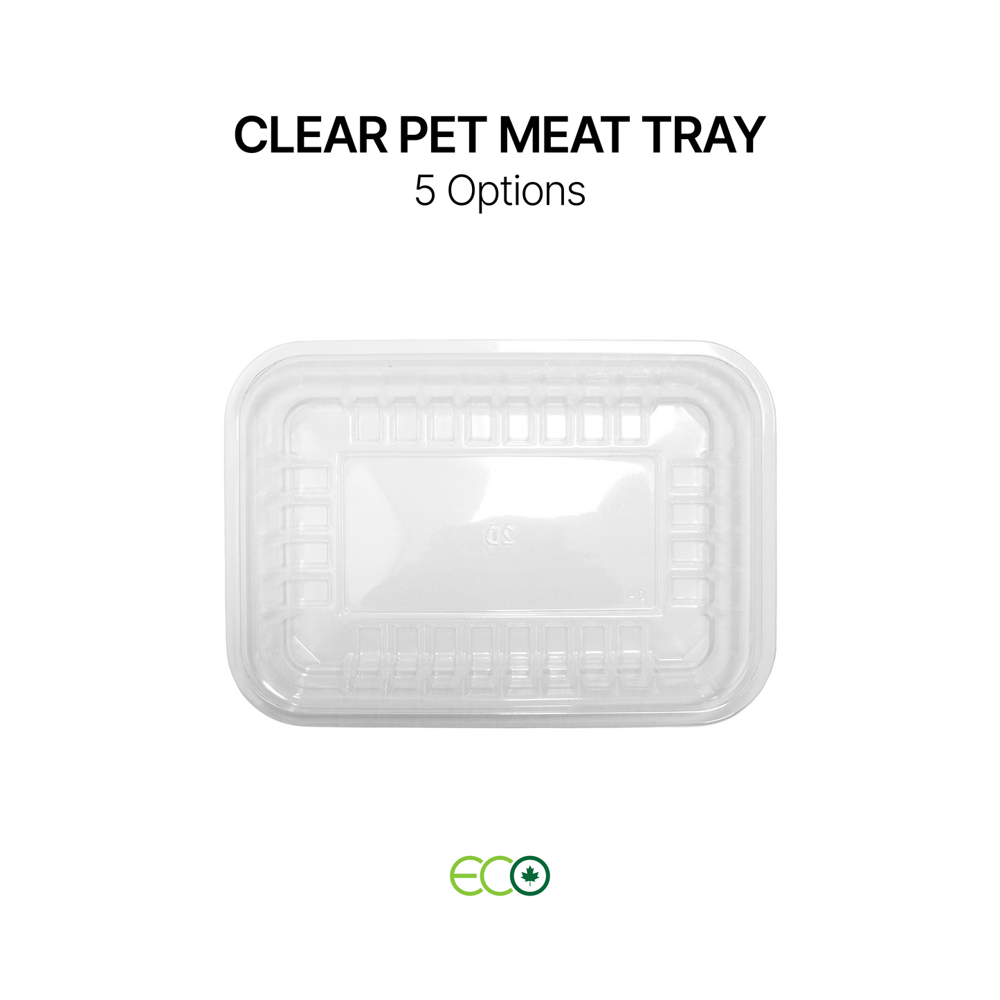 Clear PET Meat Tray (5 Sizes)