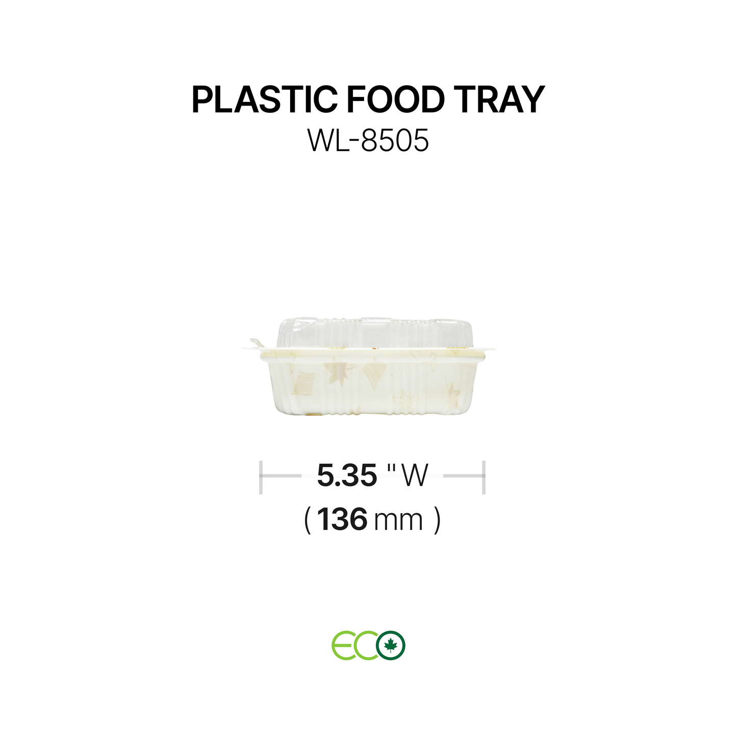 플라스틱 식품 트레이(6가지 사이즈)