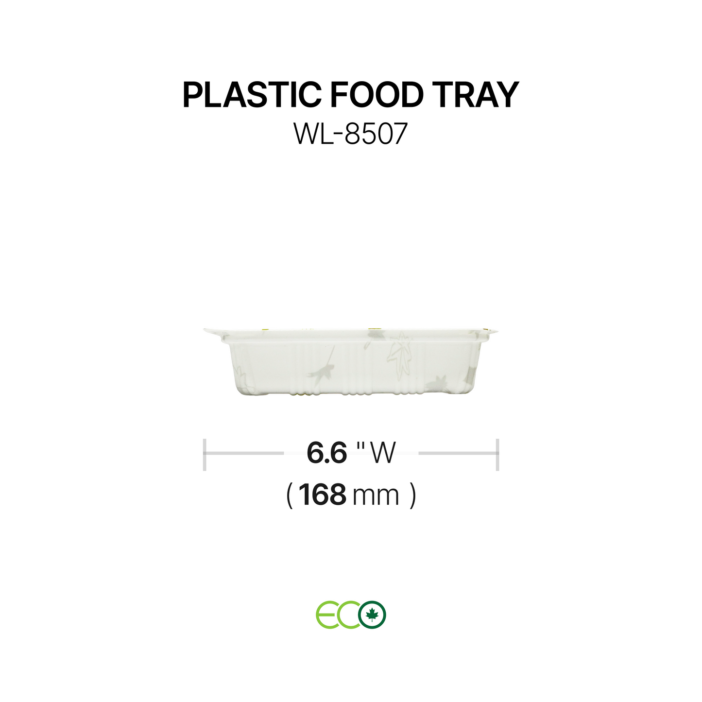 플라스틱 식품 트레이(6가지 사이즈)