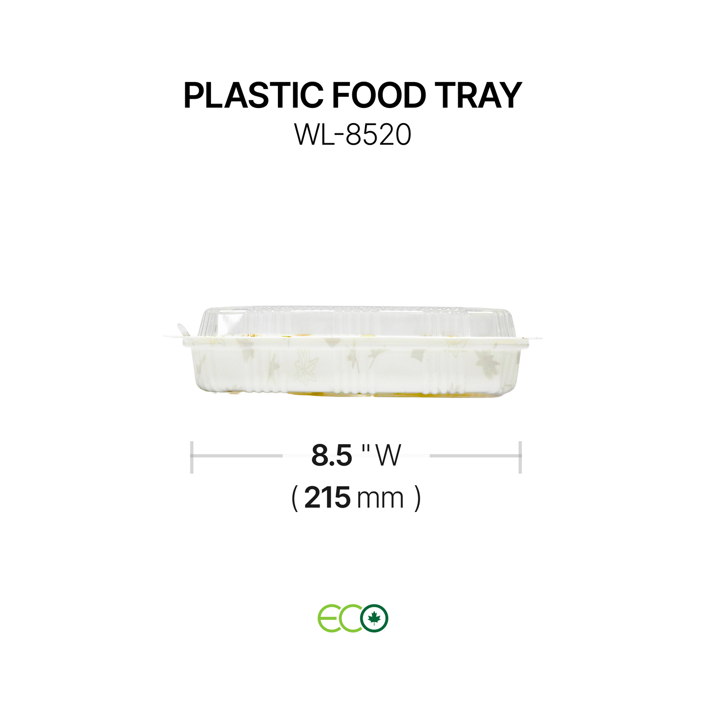 플라스틱 식품 트레이(6가지 사이즈)