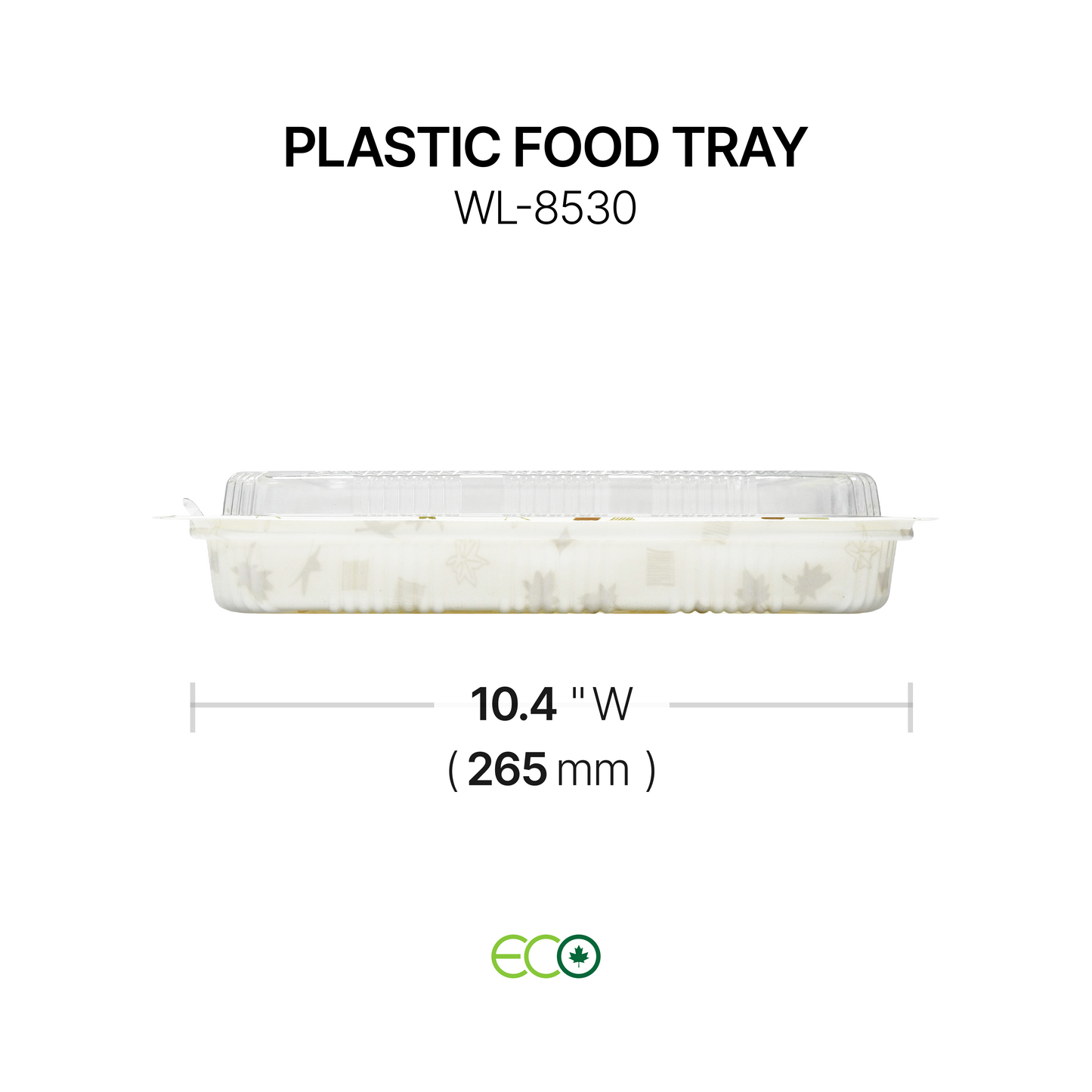 플라스틱 식품 트레이(6가지 사이즈)