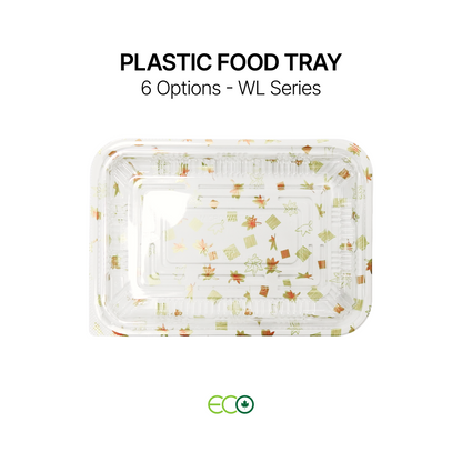 플라스틱 식품 트레이(6가지 사이즈)
