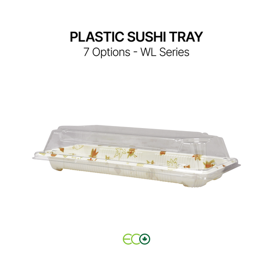 Plastic Sushi Tray (7 Sizes)