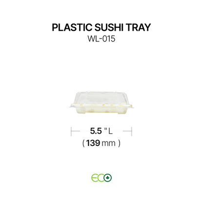 Plastic Sushi Tray (7 Sizes)
