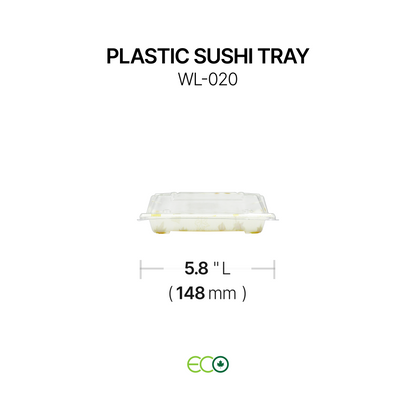 Plastic Sushi Tray (7 Sizes)
