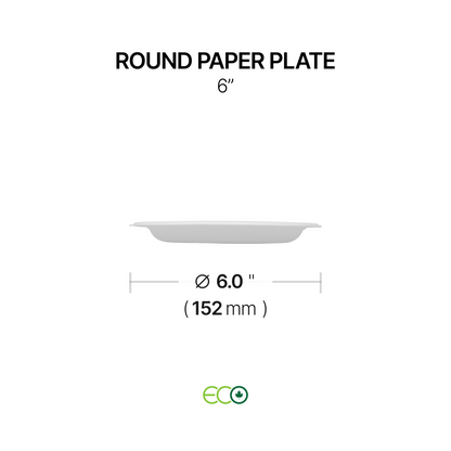 둥근 종이 접시(7인치/9인치/10인치)