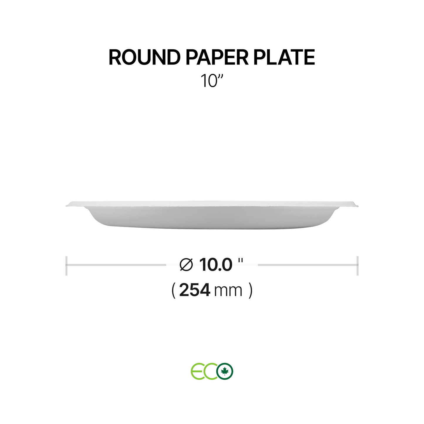 둥근 종이 접시(7인치/9인치/10인치)