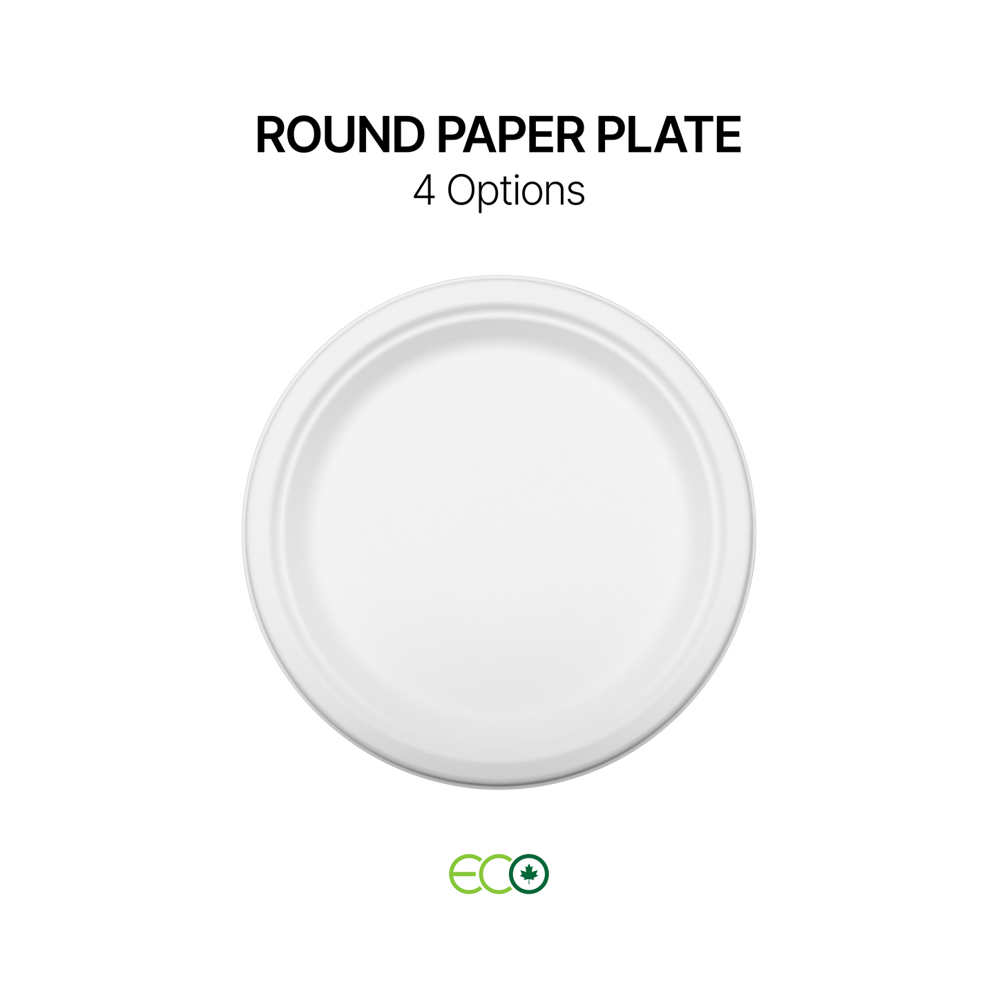 둥근 종이 접시(7인치/9인치/10인치)