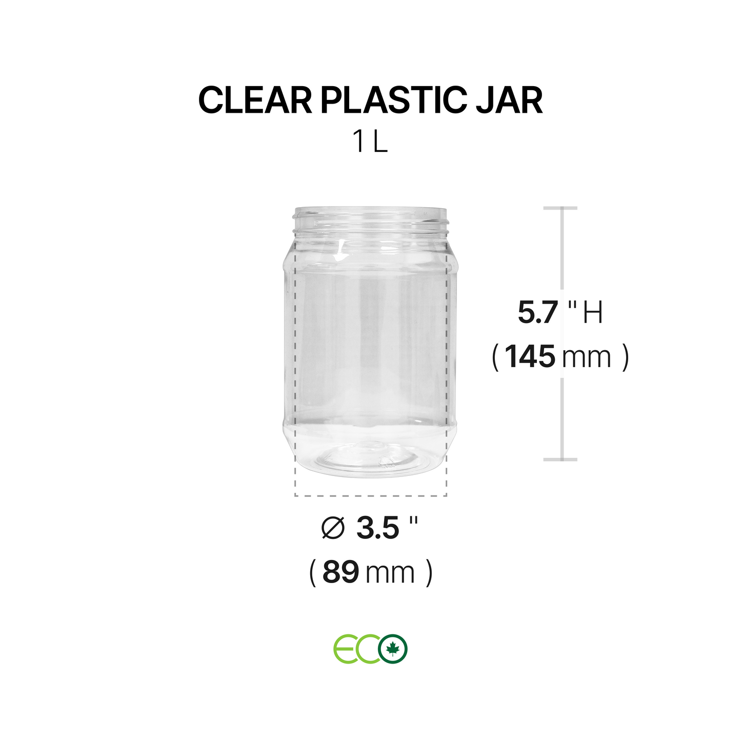 투명 플라스틱 병(0.5L / 1L / 2L)