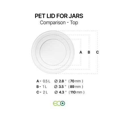 PET 병뚜껑 (4가지 옵션)