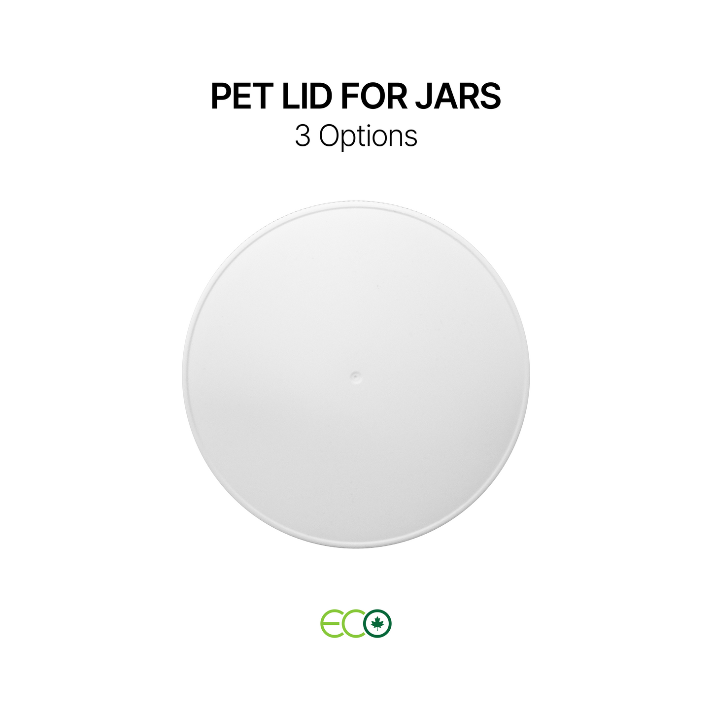 PET Lid for Jars (0.5L / 1L / 2L)